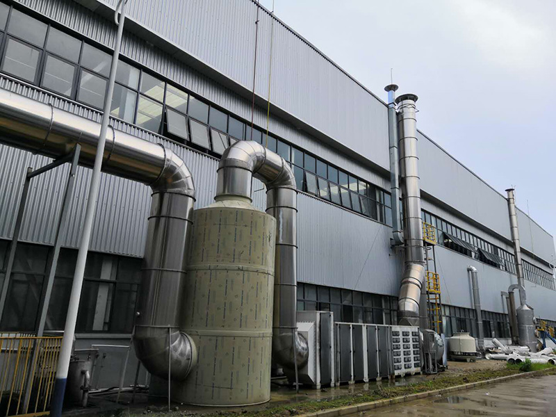 汽車配件製造廠（chǎng）廢氣處理工程