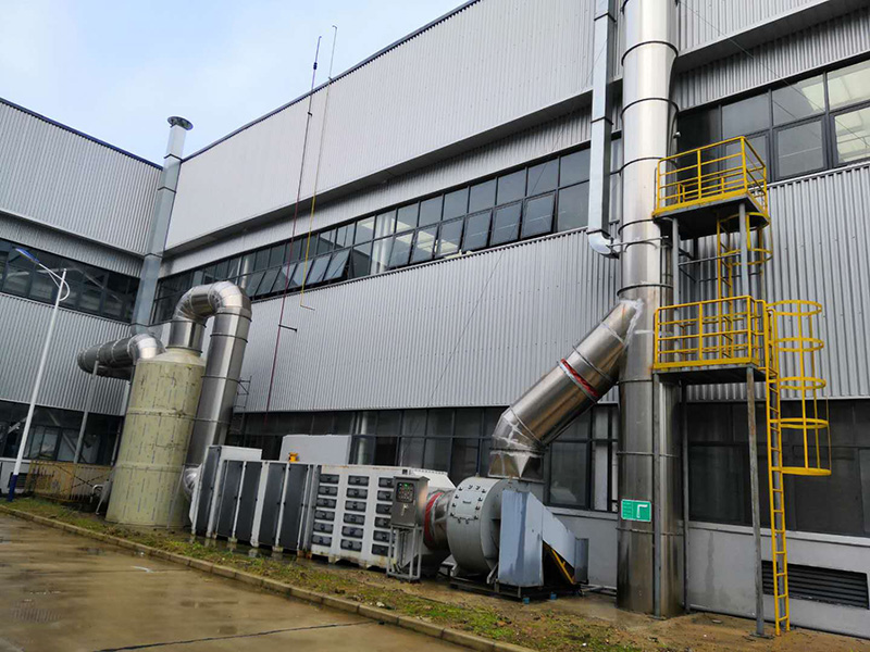 汽車配件製造廠廢氣處理工程