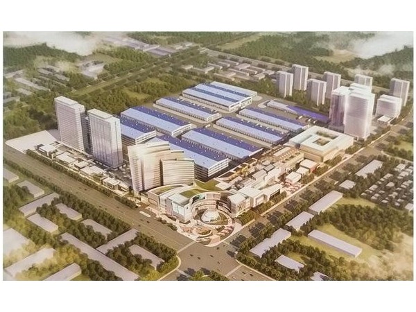正定（dìng）深港物流園項目修（xiū）建與（yǔ）我司達成建築管道供需戰略合作